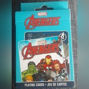 New Marvel Avengers Playing Cards